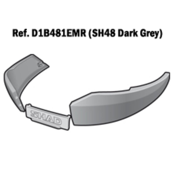 Serrure complète SHAD sh46/45/40/39 1062317 | Oxmoto