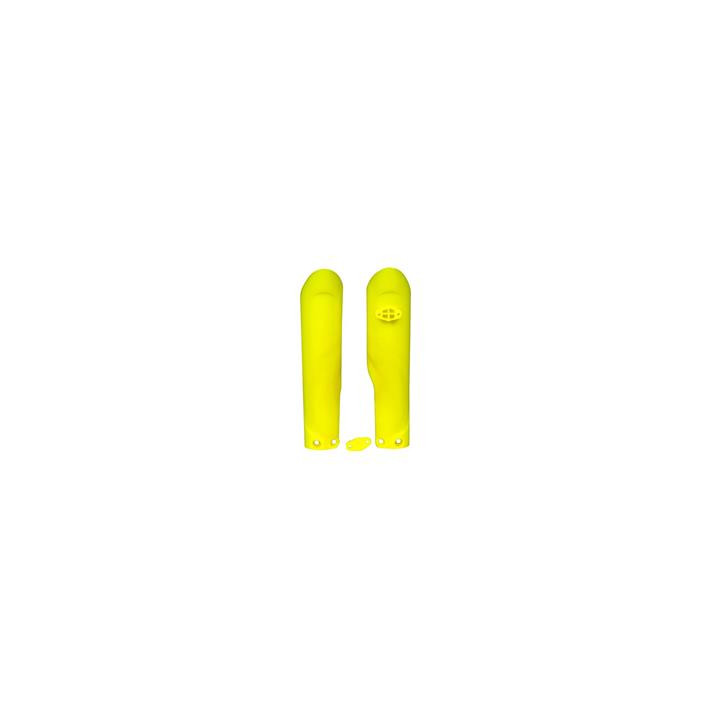 Protections de fourche Racetech - jaune | Oxmoto