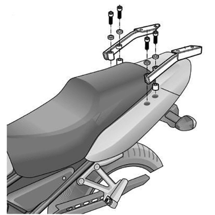 Fixation SHAD top master Yamaha 1062697 | Oxmoto