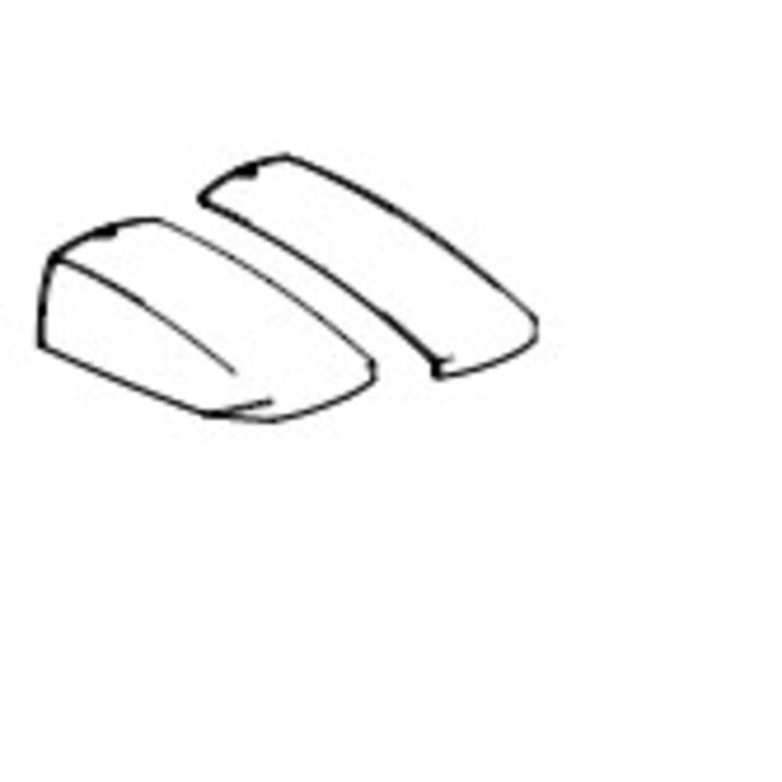 Couvercle de top case SHAD sh23 alu | Oxmoto