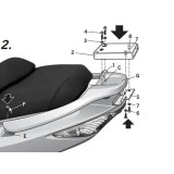 Fixation SHAD top master kymco 1062508 | Oxmoto