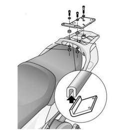 Fixation SHAD top master Yamaha 1062694 | Oxmoto