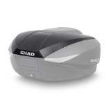 Couvercle de top case SHAD sh58x - carbon | Oxmoto