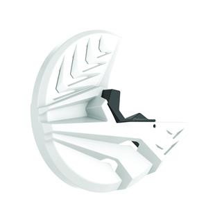 Protections de fourche et disque avant Polisport blanc ktm/husqvarna
