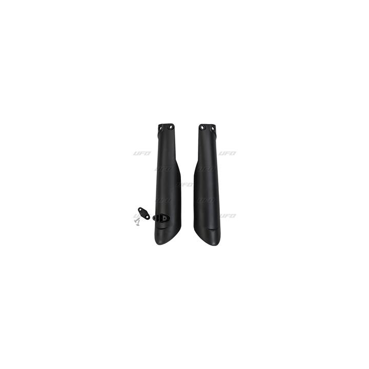 Protections de fourche UFO noir Husqvarna fc/tc | Oxmoto