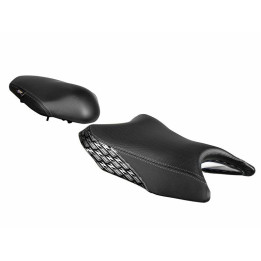 Selle chauffante SHAD comfort seat noir/coutures gris - Kawasaki z800