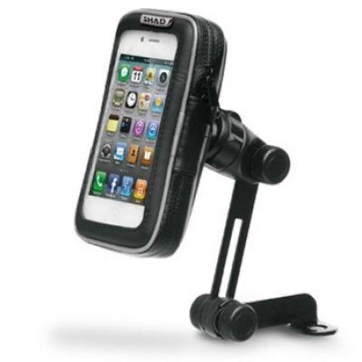 Support de smartphone SHAD - fixation rétroviseur | Oxmoto