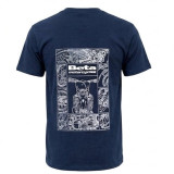 T-shirt paddock Beta rx bleu | Oxmoto