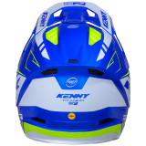 Casque KENNY titanium graphic candy bleu | Oxmoto
