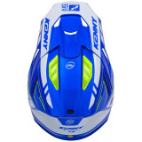 Casque KENNY titanium graphic candy bleu | Oxmoto