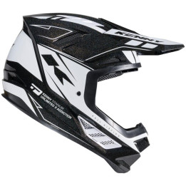 Casque KENNY titanium graphic noir | Oxmoto