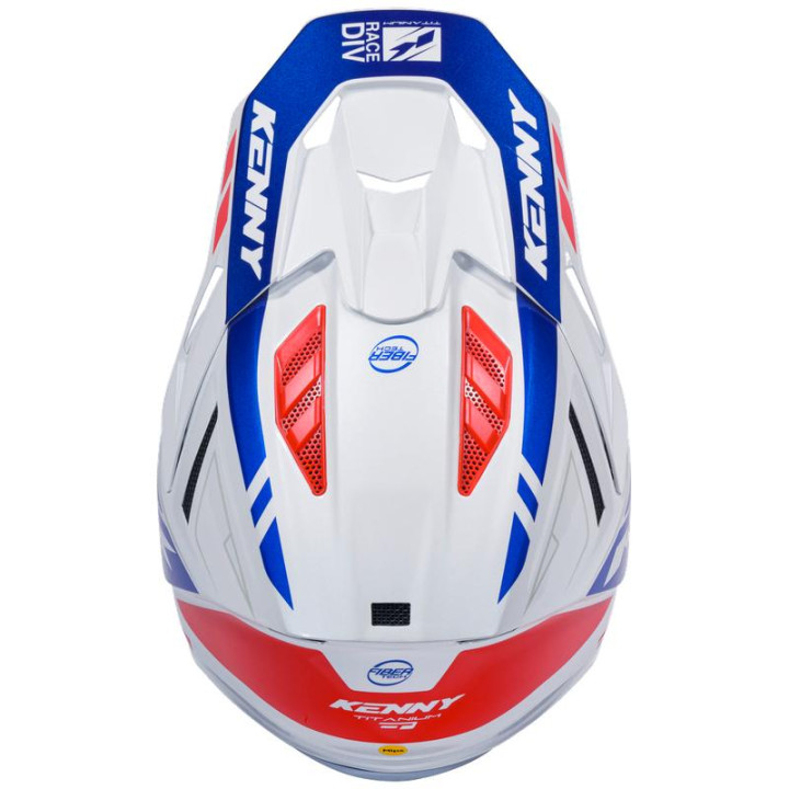 Casque KENNY titanium graphic patriot | Oxmoto