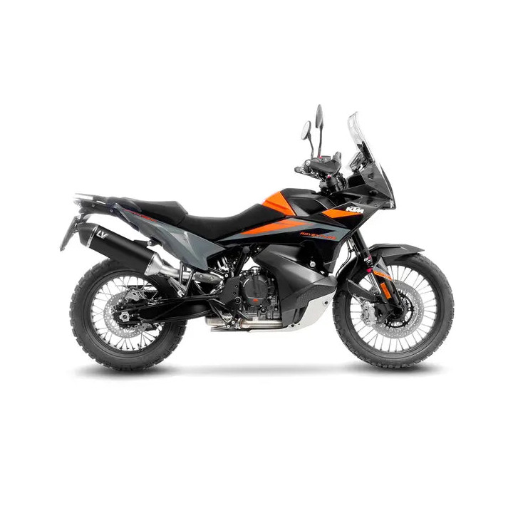 Silencieux Leovince lv-14 CFMOTO 800 mt-x/mt noir | Oxmoto