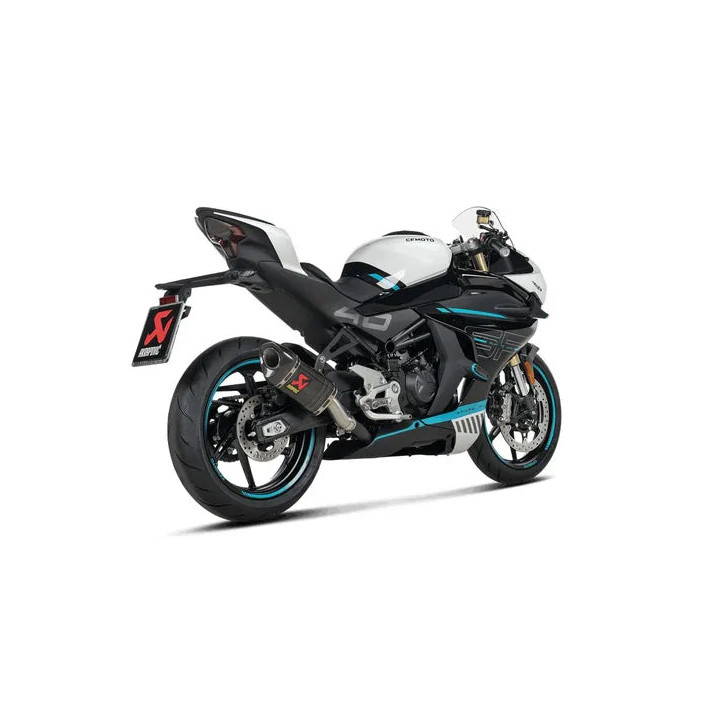 Silencieux Akrapovic CFMOTO 450 nk/sr carbone | Oxmoto