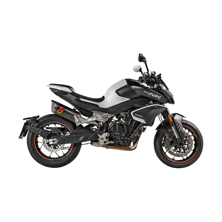 Silencieux Akrapovic CFMOTO 800 nk carbone | Oxmoto