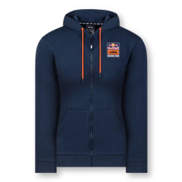 Sweat zippé KTM redbull factory navy | Oxmoto