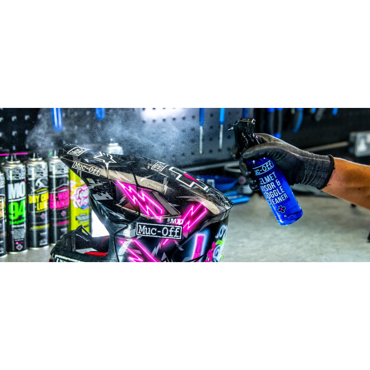 Kit entretien casque et visière Muc-off | Oxmoto