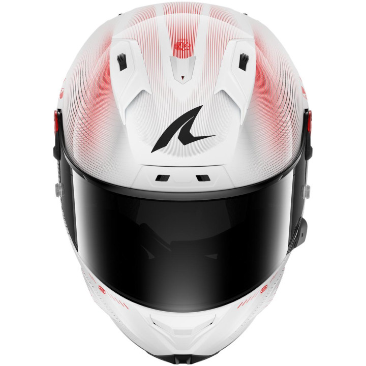 Casque intégral SHARK aeron speed-tech carbone blanc rouge 2026