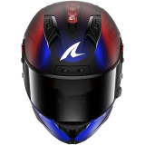 Casque intégral SHARK aeron speed-tech carbone bleu rouge 2026