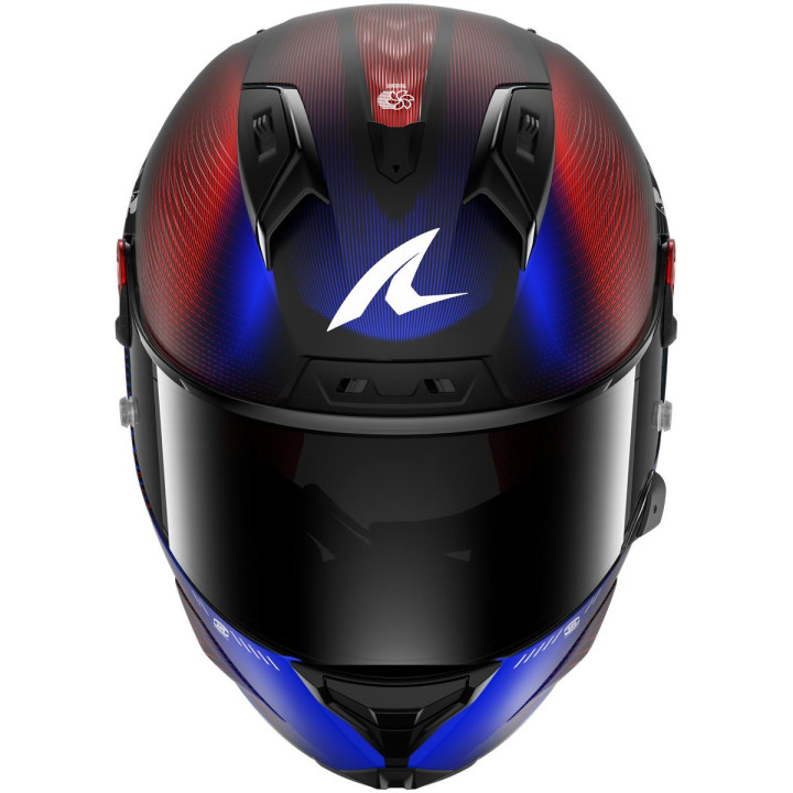 Casque intégral SHARK aeron speed-tech carbone bleu rouge 2026
