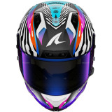 Casque intégral SHARK aeron speed-fancy carbone blanc orange 2026
