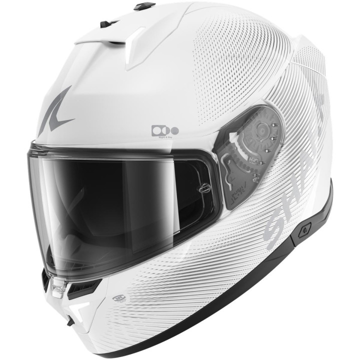 Casque intégral SHARK skwal i3 sp lyne blanc argent 2026