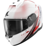 Casque intégral SHARK skwal i3 speed-tech blanc rouge noir 2026