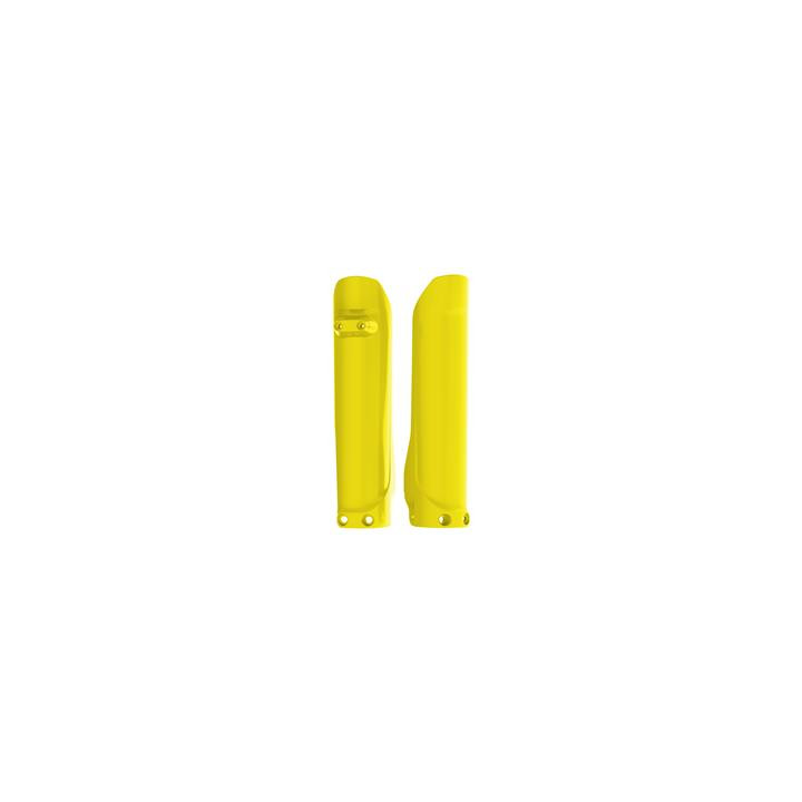 Protections de fourche Polisport jaune Husqvarna tc/fc