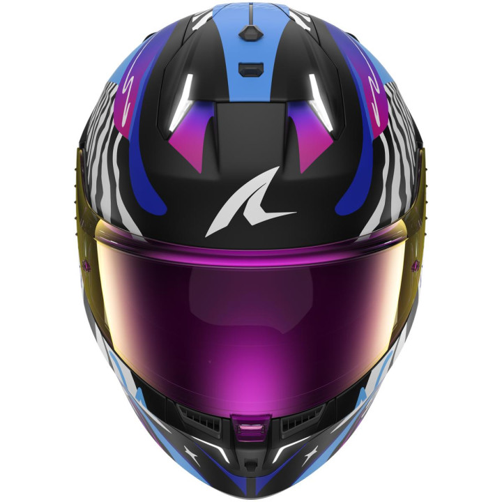 Casque intégral SHARK skwal i3 speed-fancy noir blanc bleu 2026
