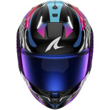 Casque intégral SHARK skwal i3 speed-fancy noir blanc orange 2026