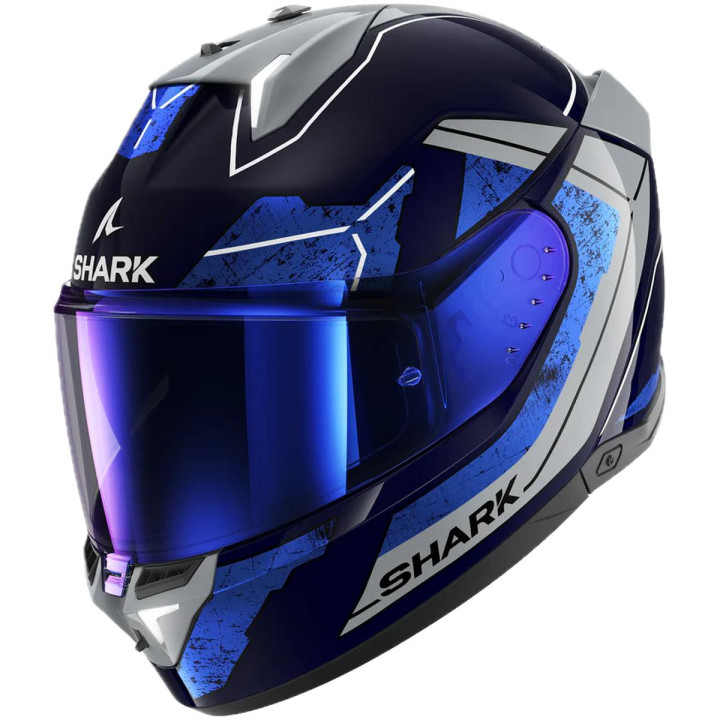 Casque intégral SHARK skwal i3 rhad bleu argent 2026