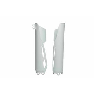 Protections de fourche Racetech blanc Honda crf250r/450r