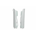Protections de fourche Racetech blanc Honda crf250r/450r