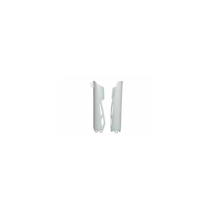 Protections de fourche Racetech blanc Honda crf250r/450r