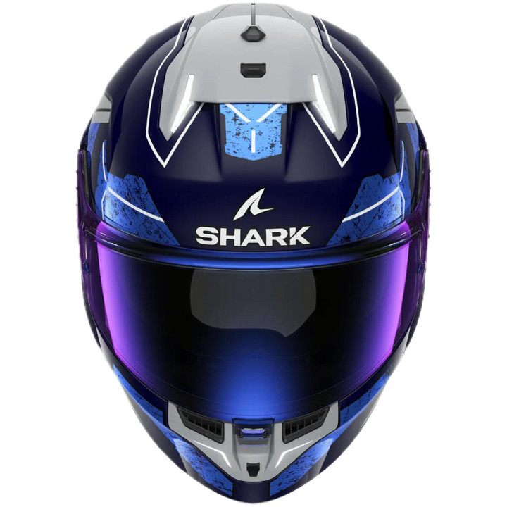 Casque intégral SHARK skwal i3 rhad bleu argent 2026