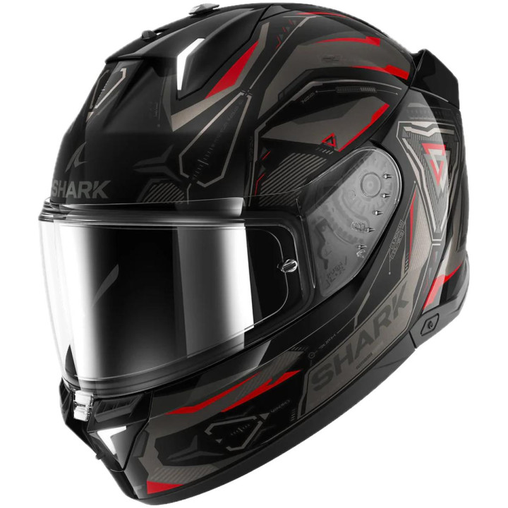 Casque intégral SHARK skwal i3 linik noir anthracite rouge 2026