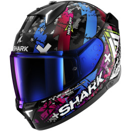 Casque intégral SHARK skwal i3 hellcat noir bleu 2026