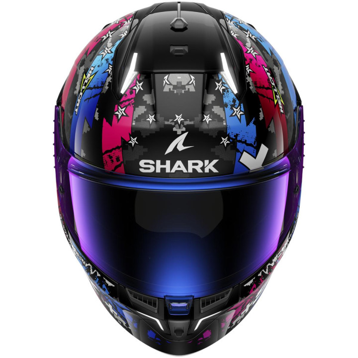 Casque intégral SHARK skwal i3 hellcat noir bleu 2026