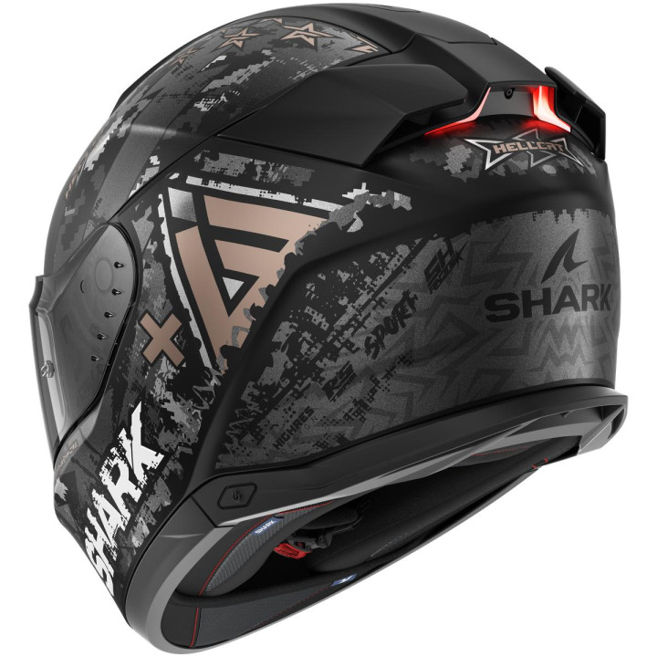 Casque intégral SHARK skwal i3 hellcat noir anthracite 2026