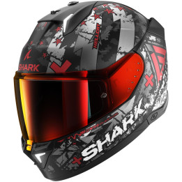 Casque intégral SHARK skwal i3 hellcat noir rouge 2026