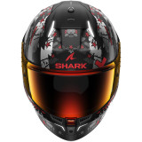 Casque intégral SHARK skwal i3 hellcat noir rouge 2026