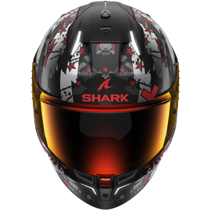 Casque intégral SHARK skwal i3 hellcat noir rouge 2026