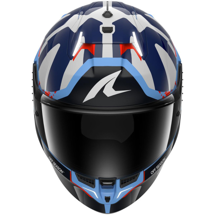 Casque intégral SHARK skwal i3 replica raul fernandez noir bleu blanc 2026