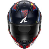 Casque intégral SHARK d-skwal 3 speed-vib bleu rouge 2026