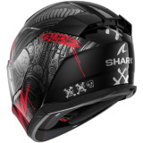 Casque intégral SHARK d-skwal 3 shiever noir anthracite rouge 2026