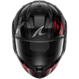 Casque intégral SHARK d-skwal 3 shiever noir anthracite rouge 2026