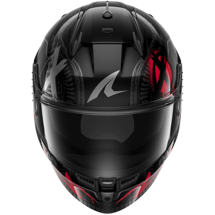 Casque intégral SHARK d-skwal 3 shiever noir anthracite rouge 2026