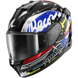Casque intégral SHARK d-skwal 3 streetrush noir bleu 2026