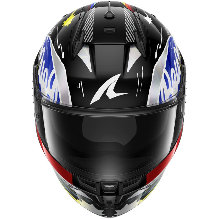 Casque intégral SHARK d-skwal 3 streetrush noir bleu 2026