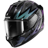 Casque intégral SHARK d-skwal 3 blast-r noir vert 2026